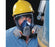 Grainger MSA Advantage 3200 Protection Respirator Mask - 3PB94