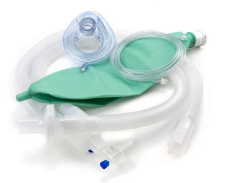 McKesson McKesson Anesthesia Circuit Expandable Tube 96 Inch Tube Dual Limb Adult 3 Liter Bag Disposable - 16-D96L