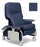 Graham-Field Clinical Care Drop Arm Recliner Imperial Blue Four Tente Swivel Caster, Three Locking Caster Four Tente Swivel Caster, Three Locking Caster - FR566DG432