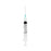 Sol-Care - Syringe with Hypodermic Needle 5 mL 21 Gauge 1/2 Inch Regular Wall Retractable Safety Needle - 140072IM