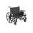 Gendron Regency XL 2000 Bariatric Wheelchair Heavy Duty Full Length Arm Removable Arm Style Mag Wheel Black 28 Inch Seat Width 700 lbs. Weight Capacity - 6728-18-62-29