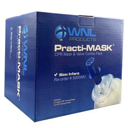 Practi-MASK - CPR Trainer with Training Valve Combo Practi-Mask Infant - 5000IMV