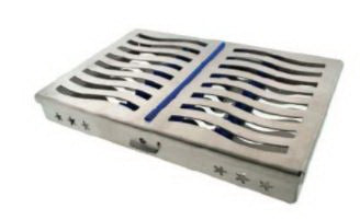 BR Surgical - Sterilization Tray 2 X 7 X 11 Inch - BR82-71102
