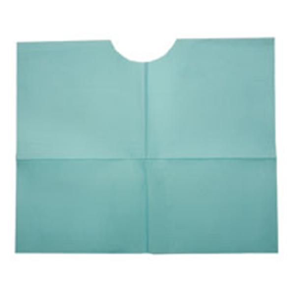 Tidi Products Bib Ultimate Contour Neck 17 In X 18 In White 3 Ply Tissue / Poly 500/Ca - CONP-W
