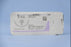J & J Healthcare Systems Coated Vicryl Suture with Needle Absorbable Coated Violet Suture Braided Polyglactin 910 Size 0 27 Inch Suture 1-Needle 48 mm Length 1/2 Circle Taper Point Needle - J364H