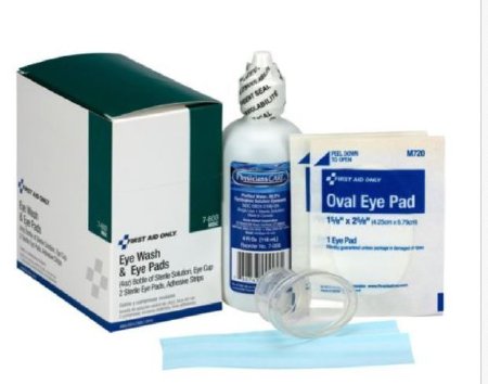 Acme United First Aid Only Eye Wash Kit - 7-600