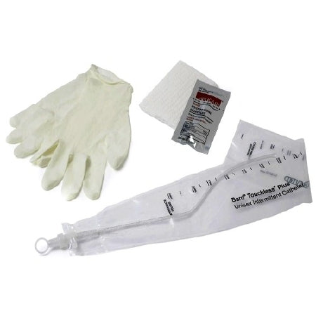 Bard Magic3 Touchless Intermitttent Catheter Kit 10 Fr. Without Balloon Hydrophilic Coated Silicone - 58810