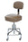 Pedigo Products - Operating Room Stool Upholstered Spring Back Screw Shaft 2 Inch Double Ball Bearing Casters Beige - P-51-BGE