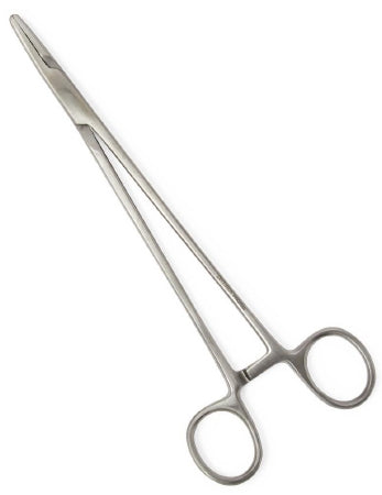 Medline - Needle Holder 8 Inch Length Diamond Serrated Jaw - 67865