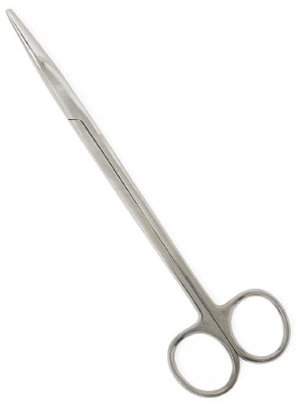 Centurion - Dissecting Scissors Metzenbaum 7 Inch Length Floor Grade Stainless Steel Sterile Finger Ring Handle Straight Blunt Tip / Blunt Tip - Medline - 66885