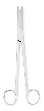 Centurion - Dissecting Scissors Mayo 9 Inch Length Stainless Steel NonSterile Finger Ring Handle Straight Blunt Tip / Blunt Tip - I67350