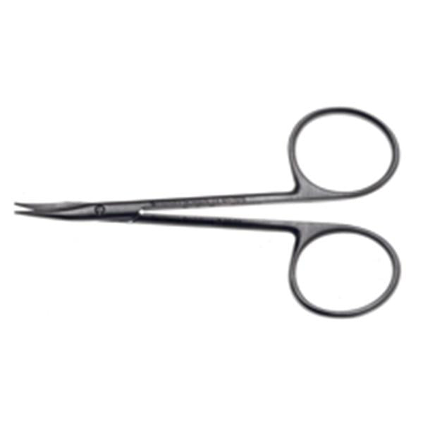 Henry Schein Scissors Surgical Gradle 3-3/4" Sharp Curved 95Mm Stainless Steel Ea - 101-7676