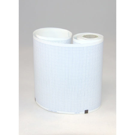 Clinical Health Products Cardioline ECG Recording Paper Thermal 120 mm X 20 Meter Roll Blue Grid - 66010033