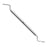 Sklar - Dental Curette Lucas 6 Inch Length Double-ended Handle Size 85 Tip / Size 85 Tip Oval Cup Tip - 49-3305