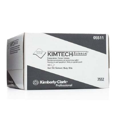 Kimberly Clark KIMTECH SCIENCE Precision Task Wipe Light Duty White NonSterile 1 Ply Tissue 4-2/5 X 8-2/5 Inch Disposable - 5511