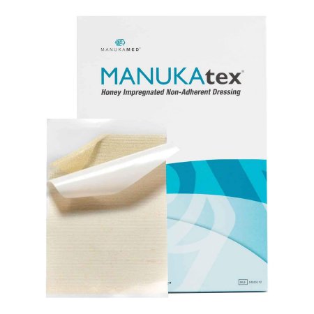 MANUKAtex - Honey Impregnated Wound Dressing 4 X 5 Inch Acetate Gauze Manuka Honey Sterile - MM0010