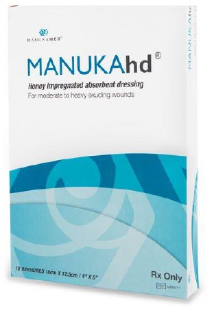 Manukamed Manukahd Impregnated Calcium Alginate Dressing MANUKAhd 2 X 2 Inch Polymer Manuka Honey Sterile - 13