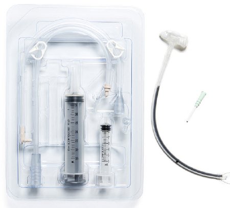 Avanos Medical Sales LLC Mic-Key Low-Profile Transgastric-Jejunal Feeding Tube MIC-Key 16 Fr. 45 cm Silicone Sterile - 0270-16-1.7-45