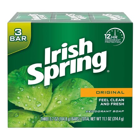 Irish Spring - Soap Bar 3.75 oz. Individually Wrapped Original Scent - 114177