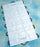 Med-Tech Resources MTR Mega Transfer Sheet White / Black 38 X 76-1/2 Inch 14 Handles - TR-22014-G