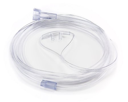 McKesson McKesson Nasal Cannula Low Flow Adult Straight Prong / Non-flared Tip - 16-3302E