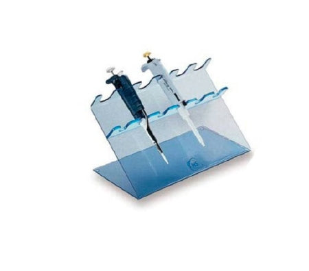 Market Lab Inc Pipette Station Acrylic, 6-Place, 6.75 X 7.5 X 11.25 Inch - 2166-BL