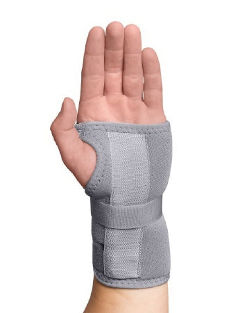 Swede-O Thermal Vent - Wrist / Hand Brace Low Profile Aluminum / Nylon Left Hand Gray Small - BRE-6855-L-GR-SML