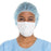 O&M Halyard Inc FluidShield Surgical Mask with Eye Shield Fluidshield Pouch Ties One Size Fits Most Blue / White - 39123