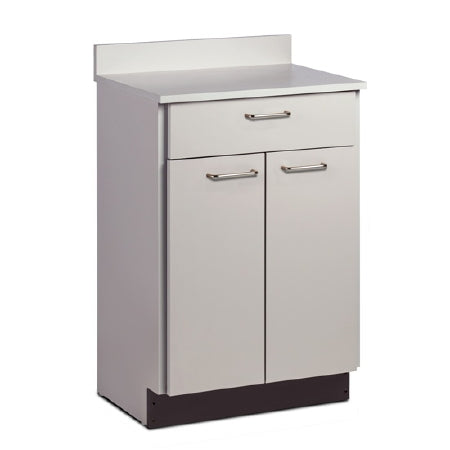 Clinton Industries - Treatment Cabinet Laminate 1 Drawer 1 Shelf Optional Locks - 8821-OAB-1GR-5C-2GR