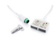 Mindray USA - ECG Cable Adult Lifestage, 12 Lead, Defib-Proof For DPM 6, DPM 7 Patient Monitor - 0010-30-42721