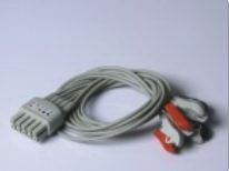 Mindray USA - Leadwire 0.8 Meter, Gray, 12-Leads, Limb Wires, Clip, Adult/Pediatric Lifestage For BeneView Patient Monitor - 0010-30-42902