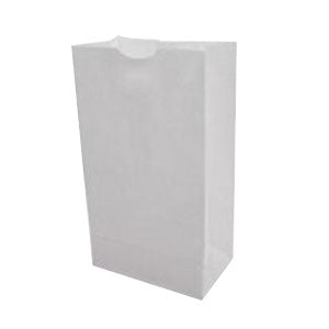 Saalfeld Redistribution Duro Grocery Bag White Virgin Paper 20 lbs. - 51040