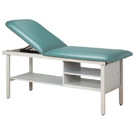 Clinton Industries ETA Alpha Series Treatment Table with Shelving Fixed Height 450 Lbs. - 3030-27-3WW