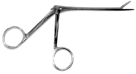Centurion - Grasping Forceps 3-1/2 Inch Length Floor Grade Stainless Steel Sterile Finger Ring Handle Serrated Alligator Jaws - TRI66590