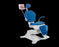 Comfort Series - Optomic ENT Examination Chair Blue - BR900-75014S-BL