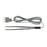 Marina Medical - Monopolar Forceps 9 Inch Length NonLocking Thumb Handle Straight 1 mm Smooth Tips - 180-100NS