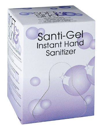 Kutol Mfg Soft & Silky Santi-Gel Hand Sanitizer 800 mL Ethyl Alcohol Gel Bag-In-Box - 5666