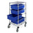 Market Lab - Box Cart 21 X 24 X 45 Inch Frame 6 X 17.5 X 22.5 Inch Box - 0910-BL
