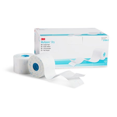 3M Multipore Medical Tape Water Resistant Pique 2 Inch X 5-1/2 Yard White NonSterile - 3730-2