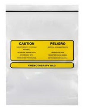Medegen Medical Products LLC BAG, CHEMO RECLOSE 4MIL 9"X12"(100/PK 5PK/CS) - VMGCHEMO912