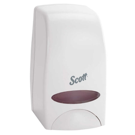 Scott Essential - Hand Hygiene Dispenser White Plastic Manual Push 1 Liter Wall Mount - 92144