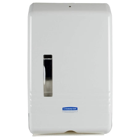 Kimberly Clark Kimberly-Clark Professional* SLIMFOLD* Paper Towel Dispenser White Plastic Manual Pull 225 Count Wall Mount - 6904