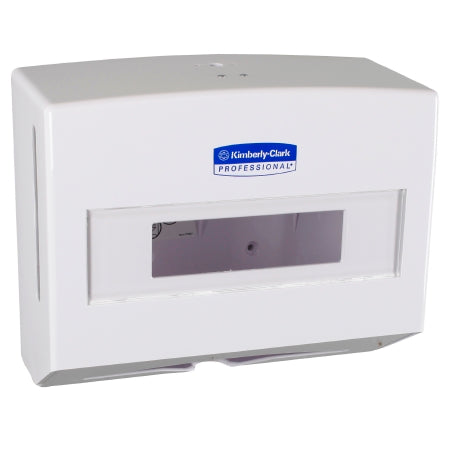 Kimberly Clark K-C PROFESSIONAL* SCOTTFOLD* Paper Towel Dispenser White Plastic Manual Pull Wall Mount - 9214