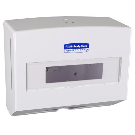 K-C PROFESSIONAL SCOTTFOLD - Paper Towel Dispenser White Plastic Manual Pull Wall Mount - 09217