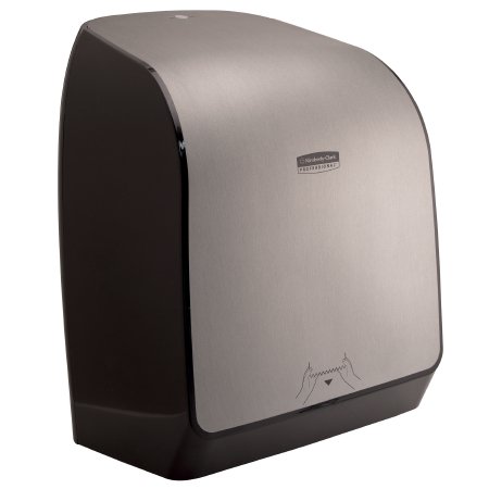 K-C PROFESSIONAL MOD - Paper Towel Dispenser Faux Stainless Plastic Touch Free Wall Mount - 29739