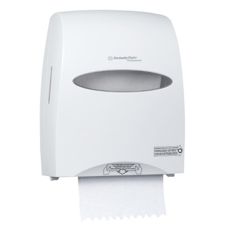 K-C PROFESSIONAL SANITOUCH - Paper Towel Dispenser White Plastic Manual Pull Wall Mount - 09991