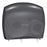 Kimberly Clark K-C PROFESSIONAL* JRT Jr. ESCORT* Toilet Tissue Dispenser Black Smoke Plastic Manual Pull Wall Mount - 9507