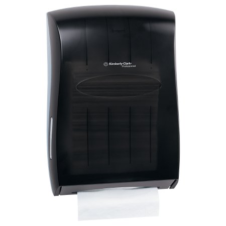K-C PROFESSIONAL - Paper Towel Dispenser Black Smoke Plastic Manual Pull Wall Mount - 09905