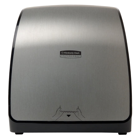 Kimberly Clark K-C PROFESSIONAL* MOD* SLIMROLL Paper Towel Dispenser Faux Stainless Plastic Manual Pull Wall Mount - 36034