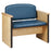 Clinton Industries Bariatric Capacity Arm Chair Warm Gray Steel Reinforced Seat, Backrest - C-604-3WG